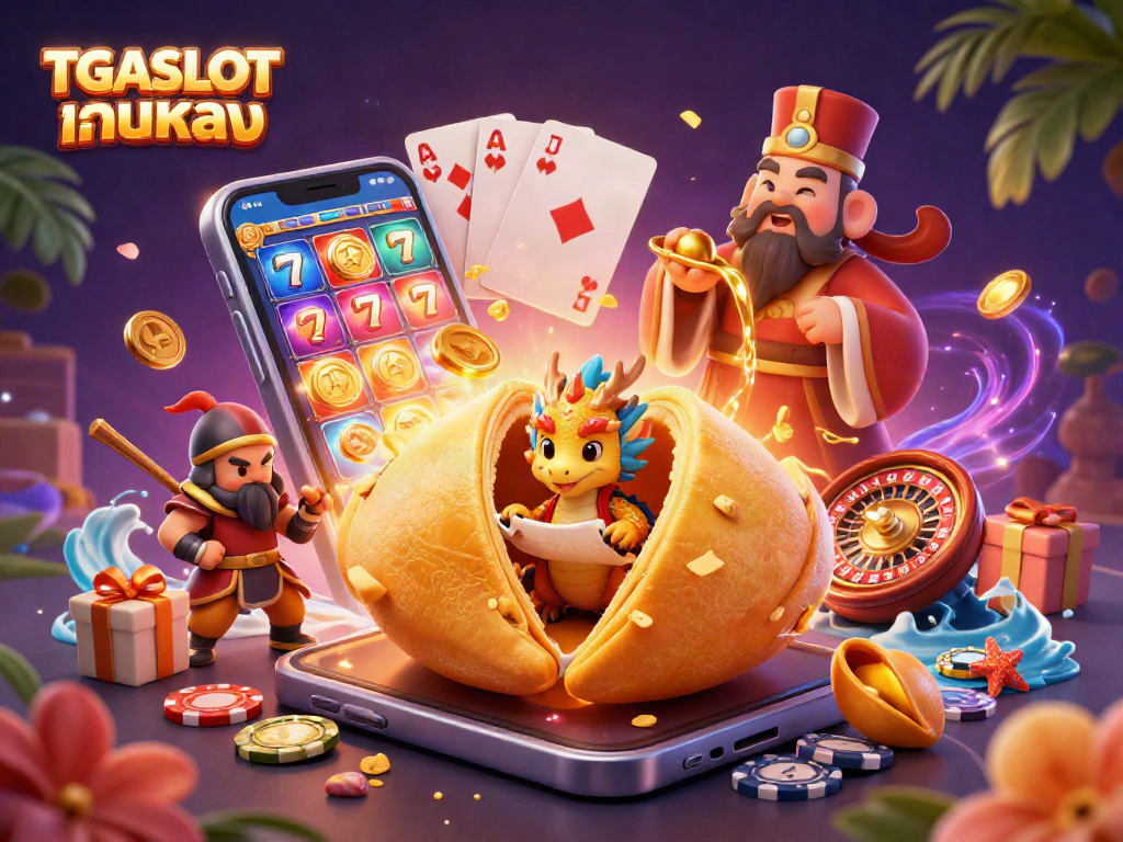 เล่นเกมส์สล็อต TGASLOT เว็บตรง และคว้ารางวัลจากขนม fortunes ในคาสิโนออนไลน์